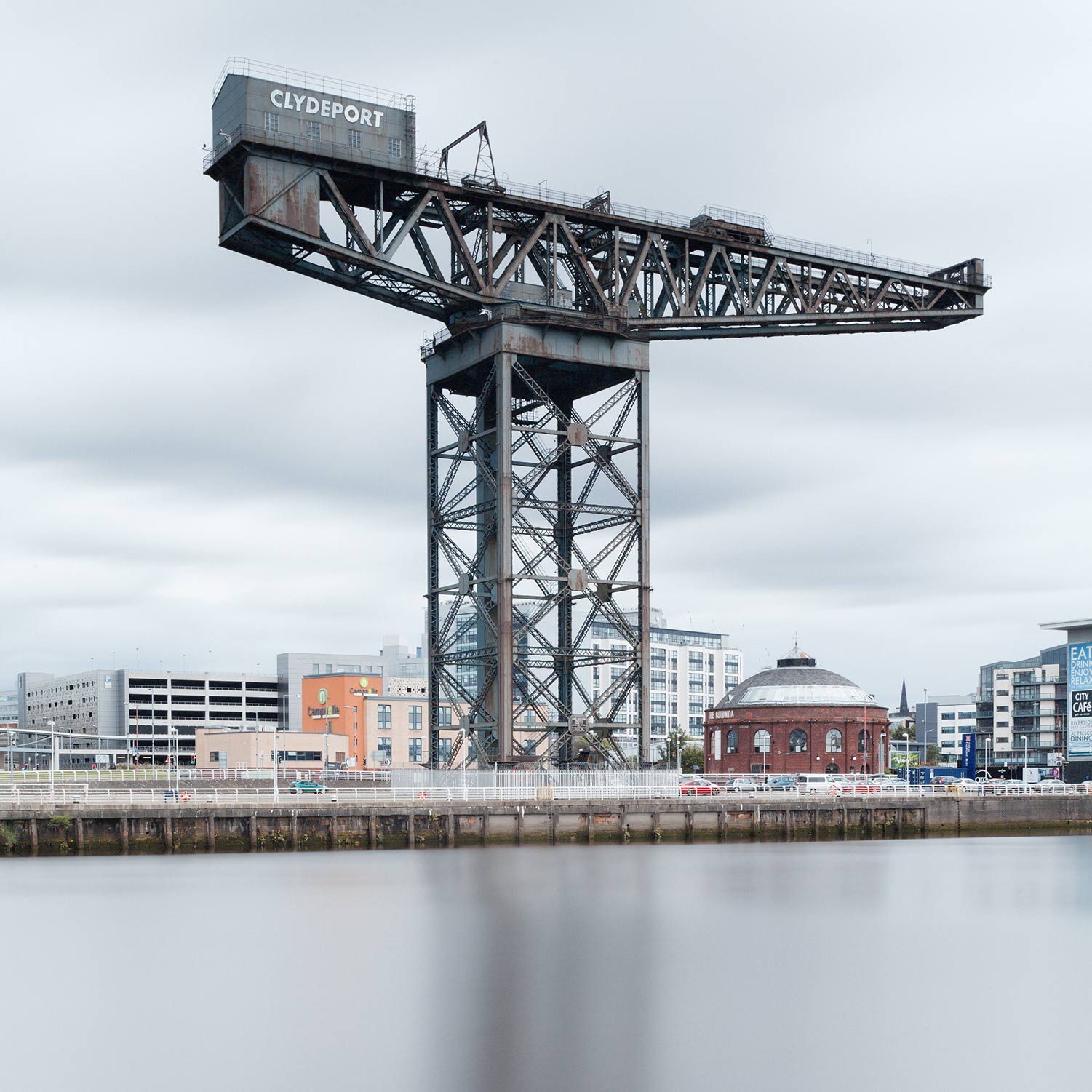 Finnieston Crane on the River Clyde